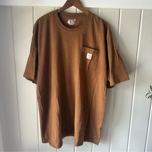 Carhartt Men's Short Sleeve Brown Tee